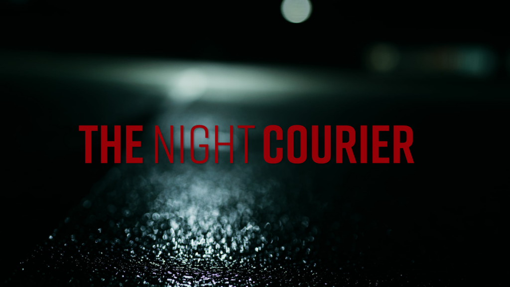 the night courier dark red horror