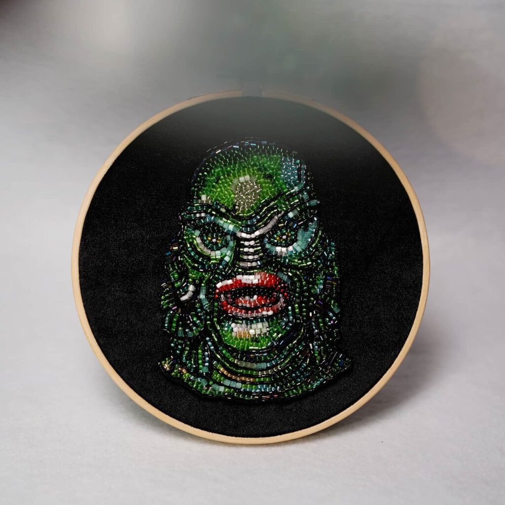 horror artist galissa Embroiderer