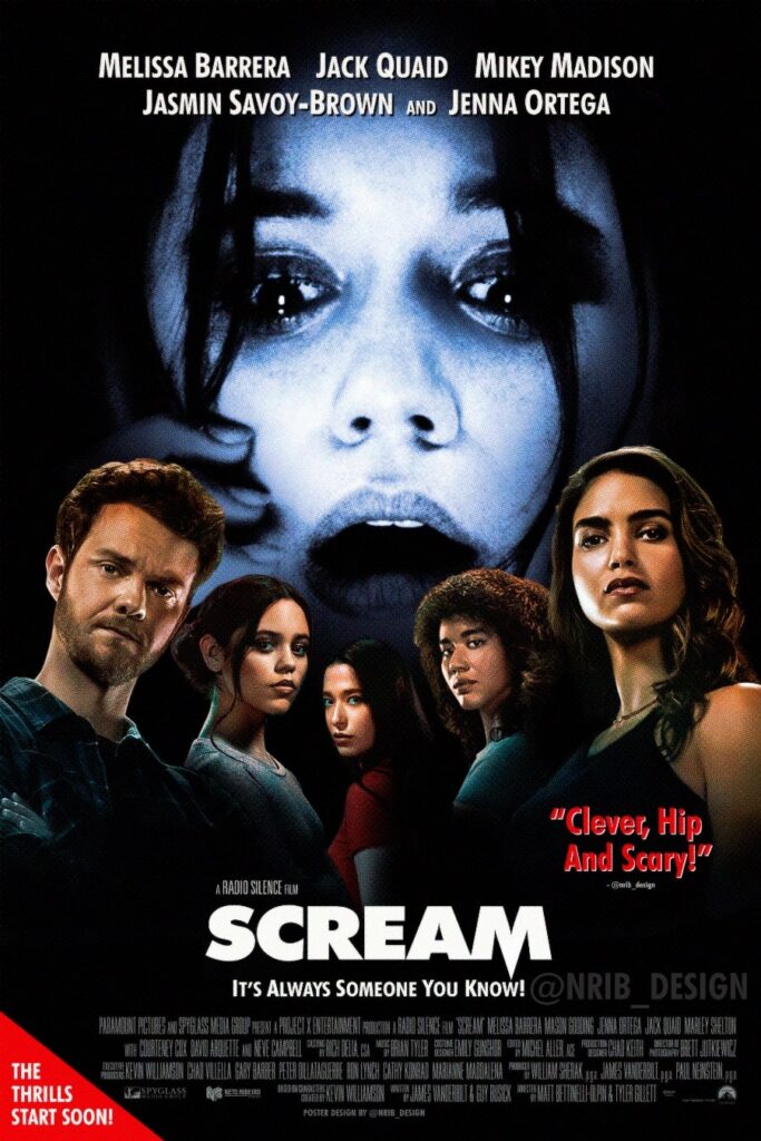 Scream 6 (2023) - Concept Poster, Nrib_design